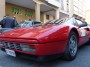 1o Historic Calidario 2014 - Il muso della rossa Ferrari 208 GTB della Scuderia Ferrari Club Tirreno - Fotografia Piombino LI Toscana marzo 2014