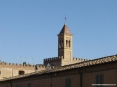 Bolgheri (LI) - Il campanile della chiesa del paese svetta dalle mura