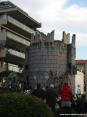 Carnevale di Viareggio 2008 - La torre del castello del carro primo classificato in prima categoria, il vincitore del carnevale 2008. Franco Malfatti - Sortilegio