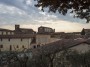 Fucecchio (FI) Parco e Rocca Corsini - Panorama al tramonto sui tetti, sulle chiese e gli antichi palazzi della citt di Fucecchio - Fotografia Toscana marzo 2015