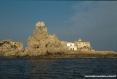 Isola di Pianosa (LI) - Lo scoglio della Scola  la scultura naturale pi caratteristica dell