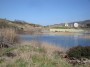 Lago Boracifero, Monterotondo Marittimo (GR) - Vista della centrale geotermica Enel sulle sponde del bacino lacustre - Fotografia Marzo 2011