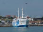 Navi e traghetti in Toscana - La gloriosa M/N Moby Bastia ormeggiata nel porto di Piombino - Fotografia luglio 2013